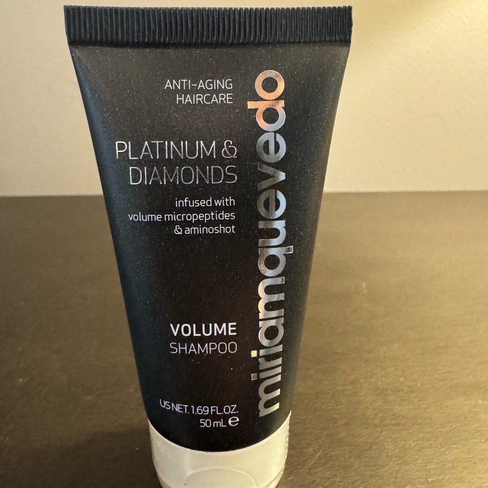 Miriam Quevedo Platinum and Diamonds Volume Shampoo Travel Size 1.69 oz 50 ml